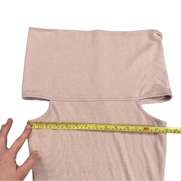 ARITZIA Wilfred Free Camille Hayett off the shoulder pastel pink bodysuit - Picture 6 of 12